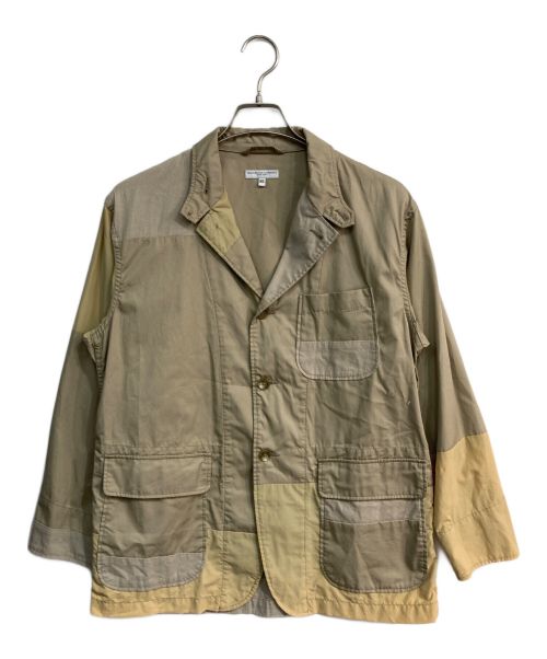 Engineered Garments（エンジニアド ガーメンツ）Engineered Garments (エンジニアド ガーメンツ) パッチワークロイタージャケット ベージュ サイズ:XSの古着・服飾アイテム