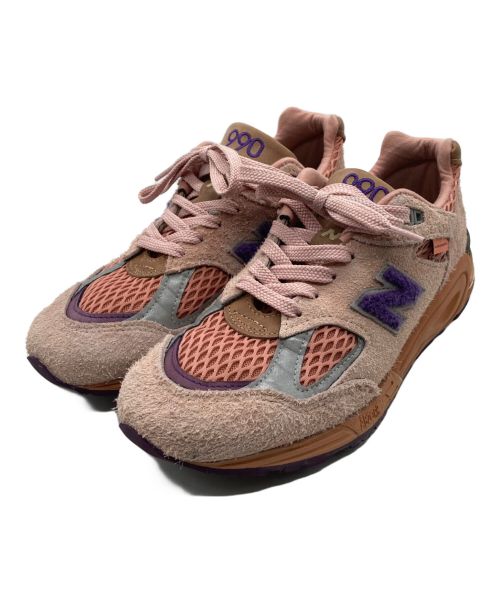 NEW BALANCE（ニューバランス）NEW BALANCE (ニューバランス) Salehe Bembury (サリーベンバリー) ローカットスニーカー　M990SB2 ピンク サイズ:26cmの古着・服飾アイテム