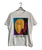 SUPREMEシュプリーム）の古着「Abstract Tee」｜ホワイト