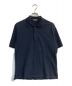 AURALEE（オーラリー）の古着「SUPER FINE COTTON PIQUE BIG POLO SHIRT　A23SP01SK」｜ネイビー