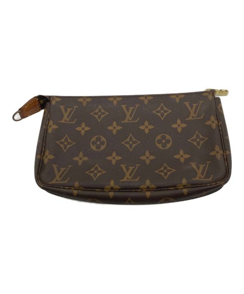 LOUIS VUITTON（ルイ ヴィトン）LOUIS VUITTON (ルイ ヴィトン) ポーチ　ポシェット・アクセソワール　モノグラム　M51980 ブラウン サイズ:-の古着・服飾アイテム