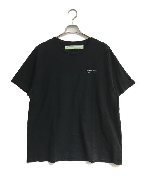 OFFWHITE（オフホワイト）OFFWHITE (オフホワイト) Oversized Diag Arrows Tee　OMAA038R19185012 ブラック サイズ:Mの古着・服飾アイテム