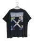 OFFWHITE (オフホワイト) Oversized Diag Arrows Tee　OMAA038R19185012 ブラック サイズ:M：10000円