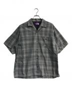 THE NORTHFACE PURPLELABELザ・ノースフェイス パープルレーベル）の古着「Madras Field H/S Shirt　NT3107N」｜グレー×ブルー