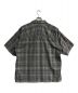 THE NORTHFACE PURPLELABEL (ザ・ノースフェイス パープルレーベル) Madras Field H/S Shirt　NT3107N グレー×ブルー サイズ:L：8000円