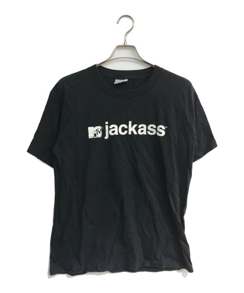 ALL SPORT（オールスポーツ）ALL SPORT (オールスポーツ) プリントTシャツ　MTV jackass ブラック サイズ:Mの古着・服飾アイテム