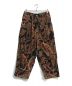 TBPR（タイトブース プロダクション）の古着「paisley velor balloon pants　ペイズリー柄　バギーパンツ　22SS」｜ブラック