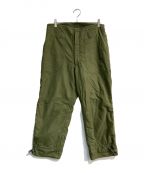 US ARMYユーエスアーミー）の古着「A-2 DECK TROUSERS　8415-01-013-4835　70s 79年会計　デッキパンツ　GRIPPERジッパー」｜オリーブ