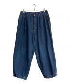 LEE×MFC STOREリー×エムエフシーストア）の古着「デニムイージーパンツ　LB0439　DOBON 6P 9L DENIM PANT」｜インディゴ