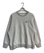 WTAPSダブルタップス）の古着「AXE. DESIGN CREW NECK　192ATDT-CSM14」｜グレー