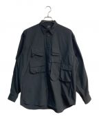 DAIWA PIER39ダイワ ピア39）の古着「TECH ANGLERS SHIRTS L/S　BE-85021W」｜ブラック