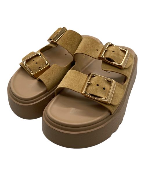 CASADEI（カサディ）CASADEI (カサディ) BIRKY SANDAL　24093510002010 ベージュ サイズ:37の古着・服飾アイテム