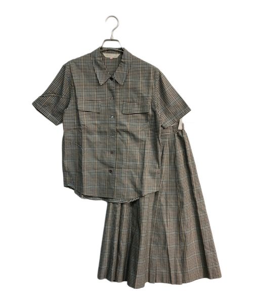 Burberry's（バーバリーズ）Burberry's (バーバリーズ) チェックセットアップ ベージュ サイズ:5Pの古着・服飾アイテム