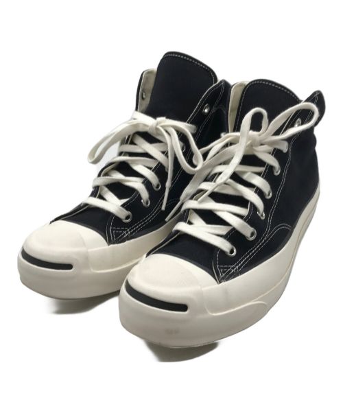 CONVERSE ADDICT（コンバース アディクト）CONVERSE ADDICT (コンバース アディクト) JACK PURCELL CANVAS MID　1AD673 ブラック サイズ:26.5cmの古着・服飾アイテム