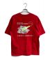 YUKI HASHIMOTO (ユウキハシモト) METHOLOGY GRAPHIC T-SHIRTS　211-01-0602 レッド サイズ:M：5000円