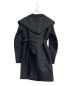 RICK OWENS (リックオウエンス) HOODED TRENCH COAT　RU17F8974N ブラック サイズ:46：70000円