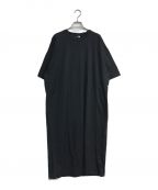 ATONエイトン）の古着「SUVIN60/2 OVERSIZED DRESS　OPAGBW0014」｜ブラック