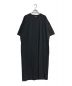 ATON（エイトン）の古着「SUVIN60/2 OVERSIZED DRESS　OPAGBW0014」｜ブラック