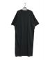 ATON (エイトン) SUVIN60/2 OVERSIZED DRESS　OPAGBW0014 ブラック サイズ:2：5000円