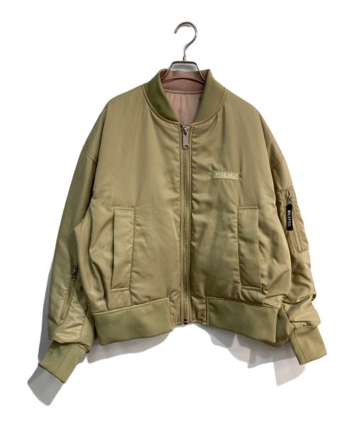 MILK FED.（ミルクフェド）MILK FED. (ミルクフェド) REVERSIBLE MA-1 FLIGHT JACKET　103233021006 ピンク×カーキ サイズ:Freeの古着・服飾アイテム