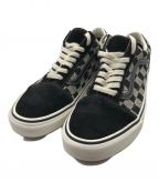 VANSバンズ）の古着「OLD SKOOL Stitch Checkerboard 751505」｜ブラック