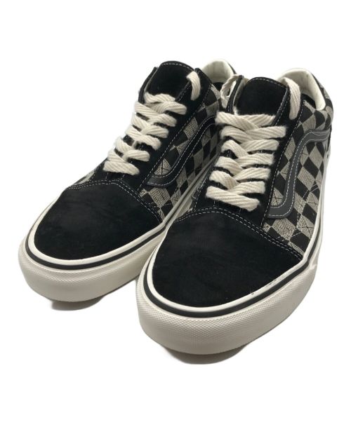 VANS（バンズ）VANS (バンズ) OLD SKOOL Stitch Checkerboard 751505 ブラック サイズ:29cmの古着・服飾アイテム