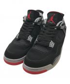 NIKEナイキ）の古着「AIR JORDAN4 RETRO BRED 308497-060」｜ブラック