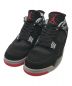 NIKE（ナイキ）の古着「AIR JORDAN4 RETRO BRED 308497-060」｜ブラック