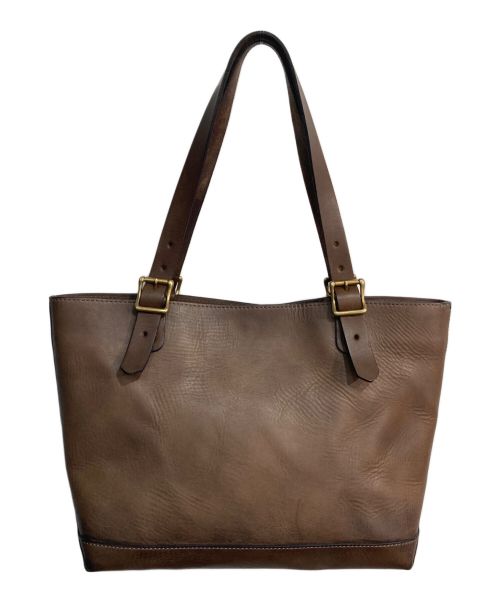 vasco（バスコ）VASCO (バスコ) LEATHER TRAVEL TOTE BAG MEDIUM ブラウン サイズ:-の古着・服飾アイテム