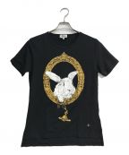 Vivienne Westwood manヴィヴィアン ウェストウッド マン）の古着「プリントTシャツ」｜ブラック