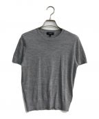 theoryセオリー）の古着「Regal Wool Basic Tee P　01-4101700」｜グレー