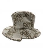 J.W.ANDERSONジェイダブリューアンダーソン）の古着「ASYMMETRIC BUCKET HAT　AC0101FA0136104」｜ベージュ