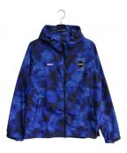 F.C.R.B.エフシーアールビー）の古着「NYLON HOODED BLOUSON　FCRB-220068」｜ブルー