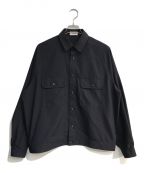 THE RERACS×1LDK×F/STOREザ リラクス×ワンエルディーケー×）の古着「CPO BLOUSE　24SS-REBL-IDSP-J」｜ネイビー