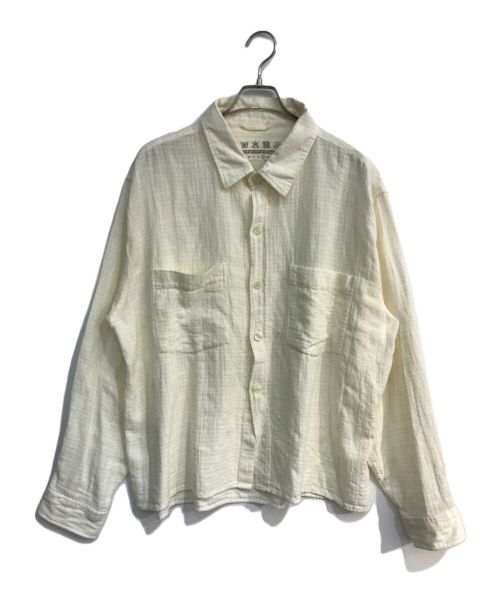 mfpen（エムエフペン）mfpen (エムエフペン) Principle Shirt 24SS 　M124-15 ベージュ サイズ:Lの古着・服飾アイテム