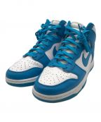 NIKEナイキ）の古着「Dunk High Game Royal　DD1399-400」｜ブルー×ホワイト