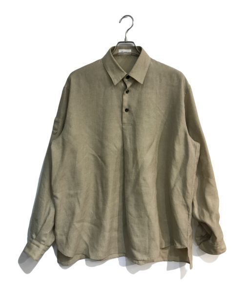 THE RERACS（ザ リラクス）THE RERACS (ザ リラクス) プルオーバーシャツ　24SS-REBL-410 ベージュ サイズ:48の古着・服飾アイテム