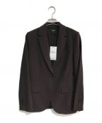 theoryセオリー）の古着「テーラードジャケット Admiral Crepe Staple Blazer B　014304101」｜ブラウン