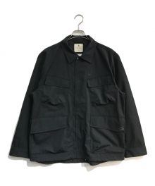 Snow peak（スノーピーク）の古着「TAKIBI Weather Cloth Jacket JK-24SU10104BK」｜ブラック