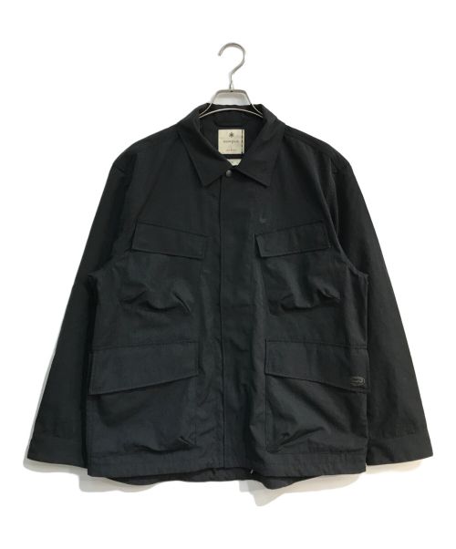 Snow peak（スノーピーク）snow peak (スノーピーク) TAKIBI Weather Cloth Jacket JK-24SU10104BK ブラック サイズ:L 未使用品の古着・服飾アイテム