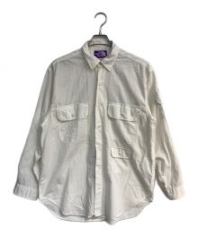 THE NORTHFACE PURPLELABEL（ザ・ノースフェイス パープルレーベル）の古着「Field L/S Shirt　NT3311N」｜ホワイト