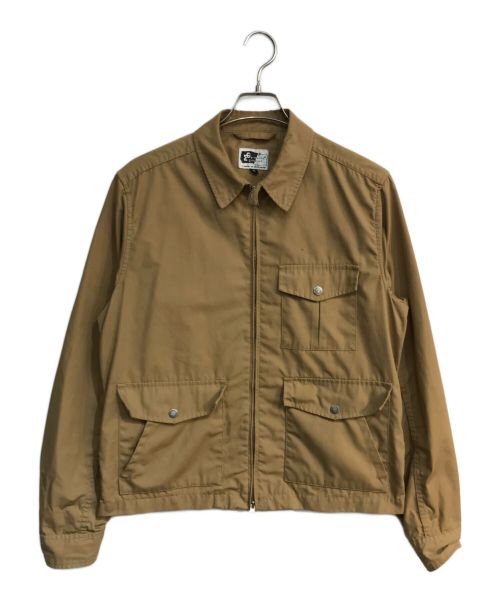 Engineered Garments（エンジニアド ガーメンツ）Engineered Garments (エンジニアド ガーメンツ) コットンジップジャケット 	旧タグ ベージュ サイズ:Mの古着・服飾アイテム