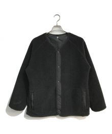 DESCENTE ddd（デサントディーディーディー）の古着「BOA FLEECE CARDIGAN　DHMSJC36」｜ブラック