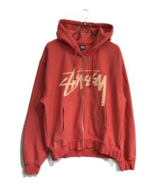 stussy（ステューシー）の古着「VENUS ZIP HOODIE　Z4000SZS23」｜レッド