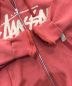 中古・古着 stussy (ステューシー) VENUS ZIP HOODIE　Z4000SZS23 レッド サイズ:XXL：18000円