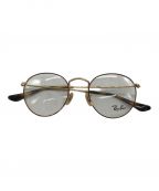 RAY-BANレイバン）の古着「ROUND METAL OPTICS　RB3447V」｜クリア×ゴールド