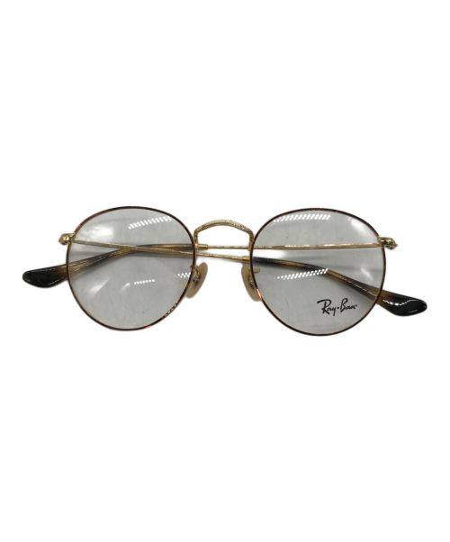 RAY-BAN（レイバン）RAY-BAN (レイバン) ROUND METAL OPTICS　RB3447V クリア×ゴールド サイズ:50□21の古着・服飾アイテム