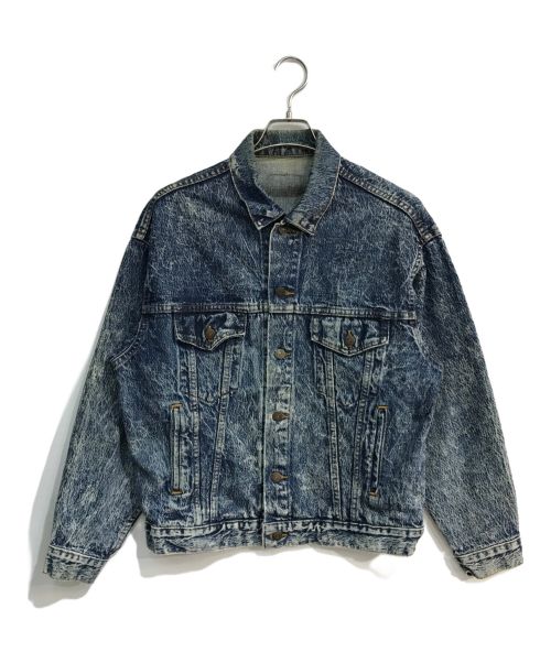 LEVI'S（リーバイス）LEVI'S (リーバイス) ケミカルウォッシュデニムジャケット　USA製　　70507-0520 インディゴ サイズ:Mの古着・服飾アイテム