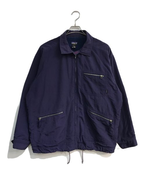 Patagonia（パタゴニア）Patagonia (パタゴニア) cap de ville jacket　	90‘s  ネイビー サイズ:Lの古着・服飾アイテム