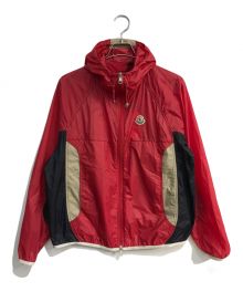 MONCLER（モンクレール）の古着「ライトウェイトジャケット　	Dronne　I10911A00149」｜レッド